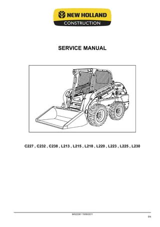 shaver post driver on a new holland l218 skid steer|new holland l218 manual pdf.